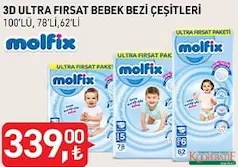 MOLFİX ULTRA FIRSAT BEBEK BEZİ ÇEŞİTLERİ MOLFİX ULTRA FIRSAT BEBEK BEZİ ÇEŞİTLERİ
